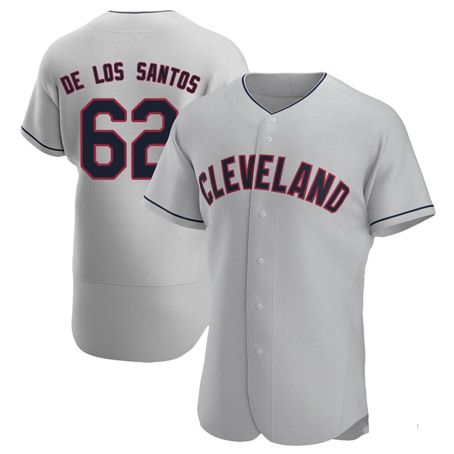 MLB Enyel De Los Santos Cleveland Indians 62 Jersey