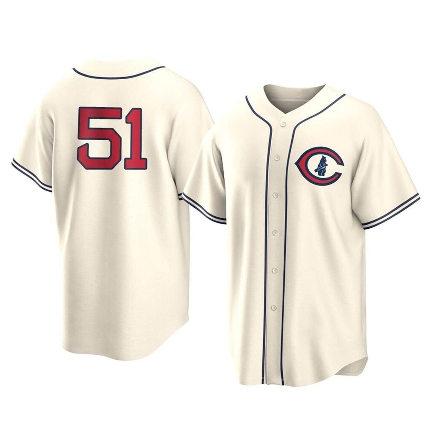 MLB Eric Hosmer Chicago Cubs 51 Jersey