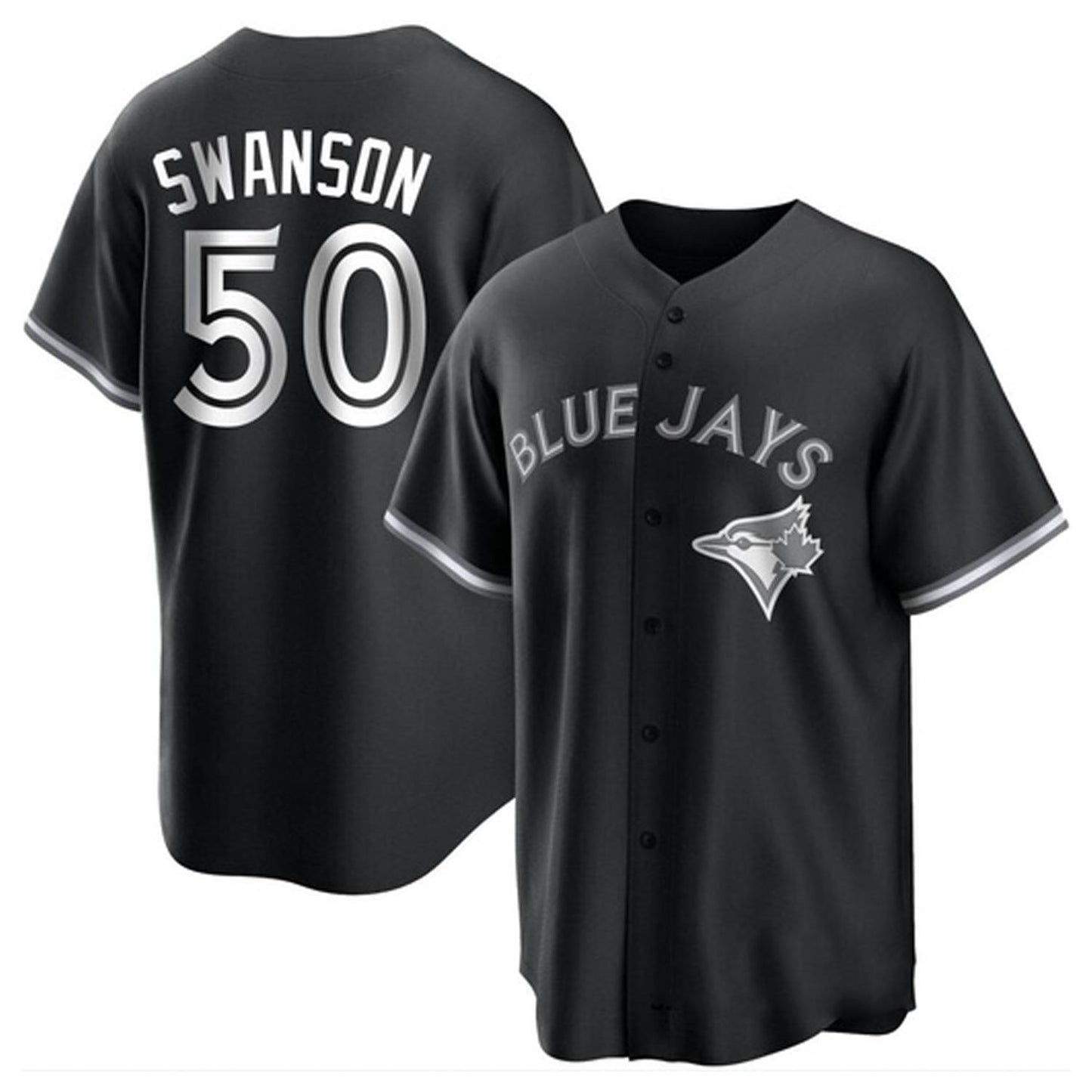 MLB Erik Swanson Toronto Blue Jays 50 Jersey