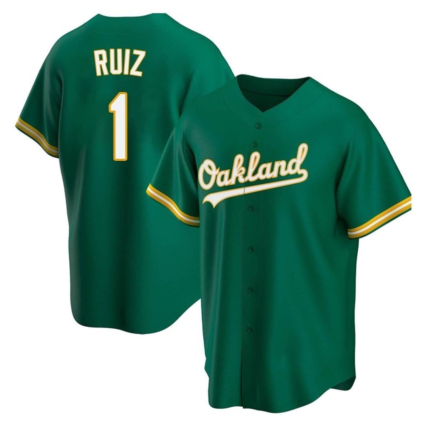 MLB Esteury Ruiz Oakland Athletics 1 Jersey