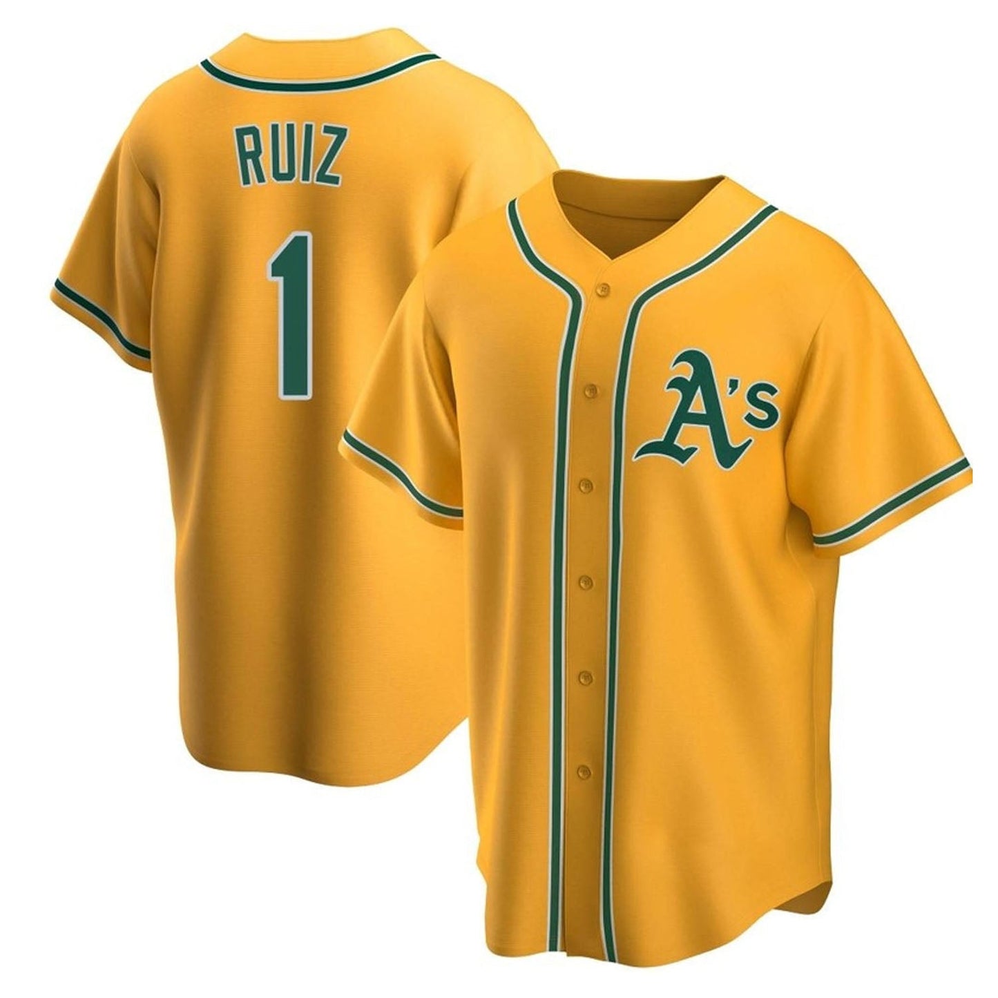 MLB Esteury Ruiz Oakland Athletics 1 Jersey