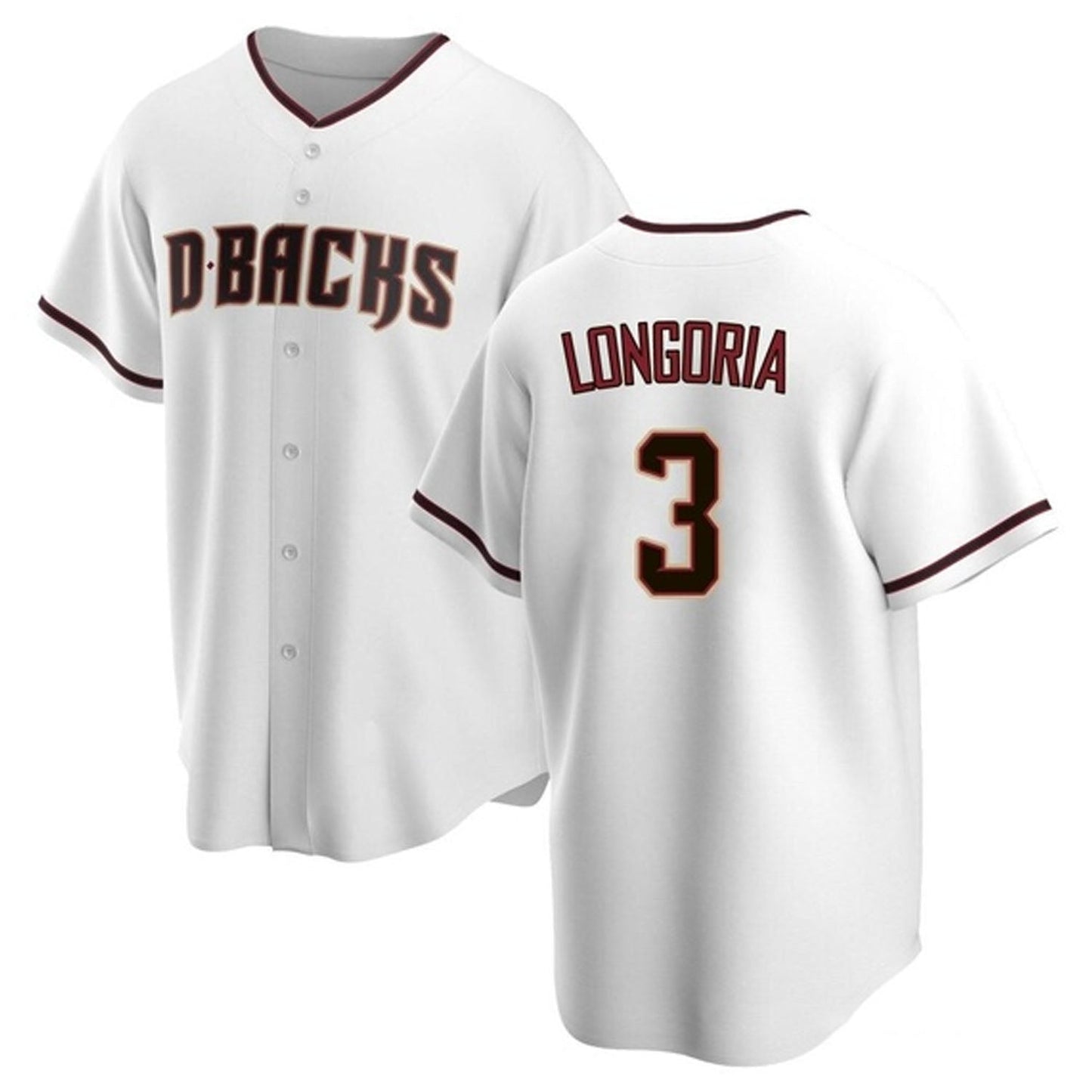 MLB Evan Longoria Arizona Diamondbacks 3 Jersey