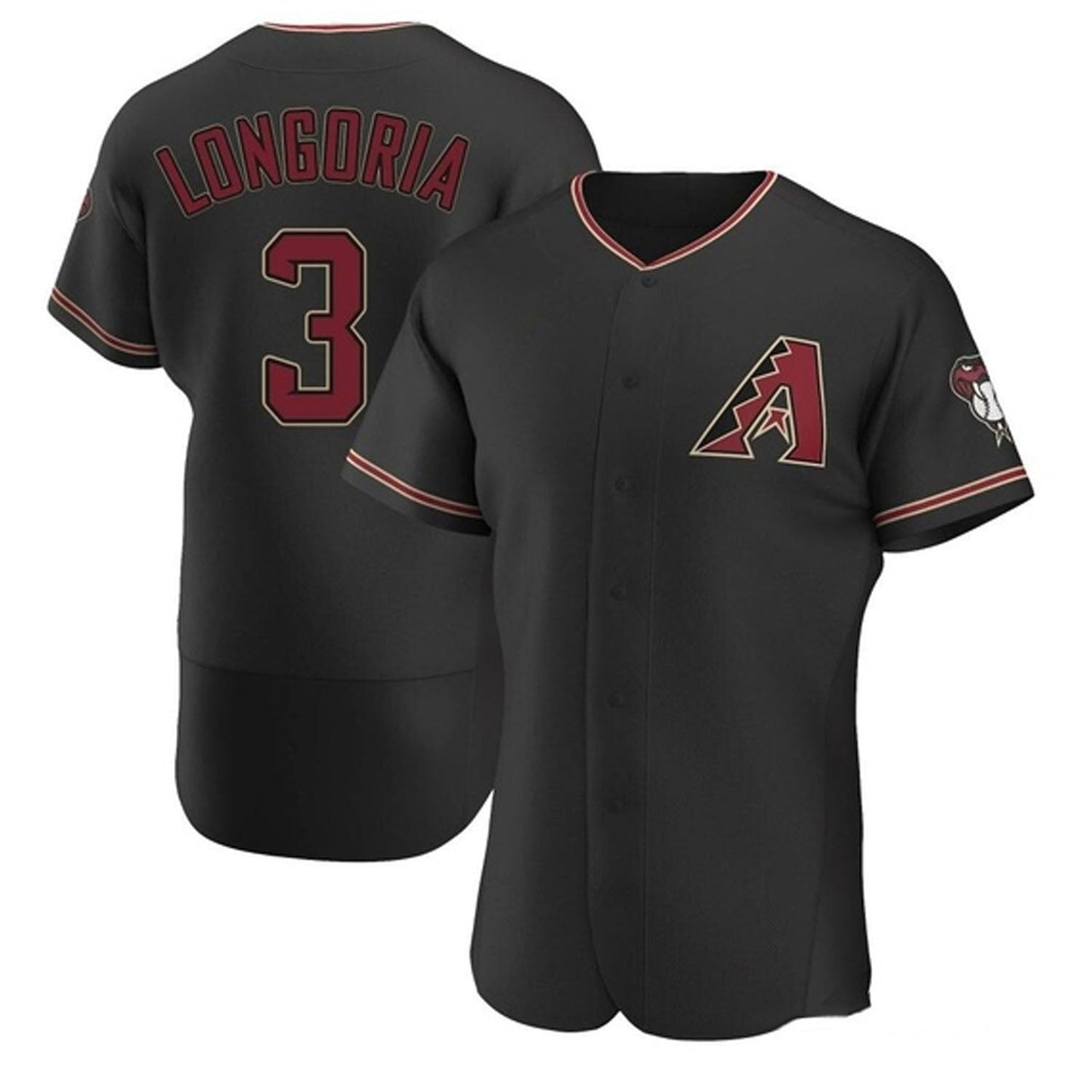 MLB Evan Longoria Arizona Diamondbacks 3 Jersey