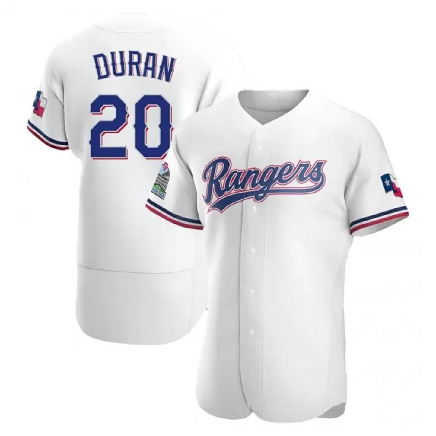 MLB Ezequiel Duran Texas Rangers 20 Jersey