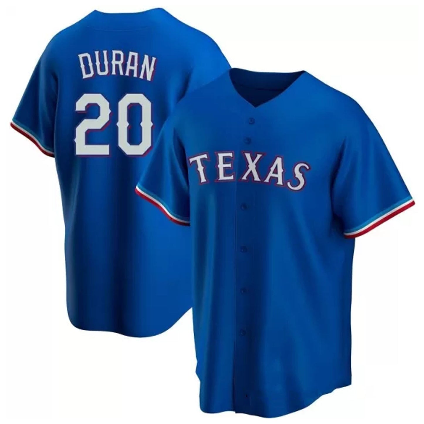 MLB Ezequiel Duran Texas Rangers 20 Jersey