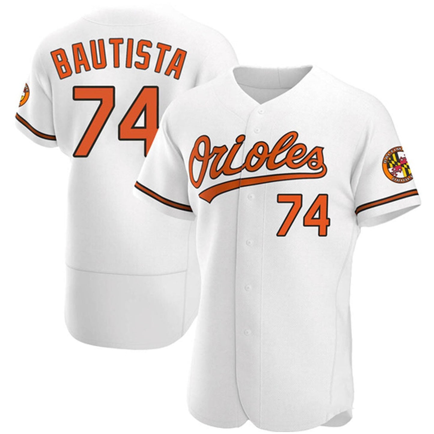 MLB Felix Bautista Baltimore Orioles 74 Jersey