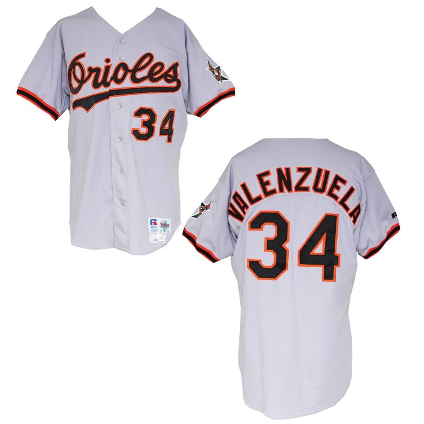 MLB Fernando Valenzuela Baltimore Orioles 34 Jersey
