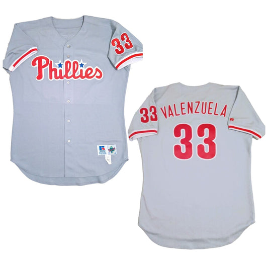 MLB Fernando Valenzuela Philadelphia Phillies 33 Jersey