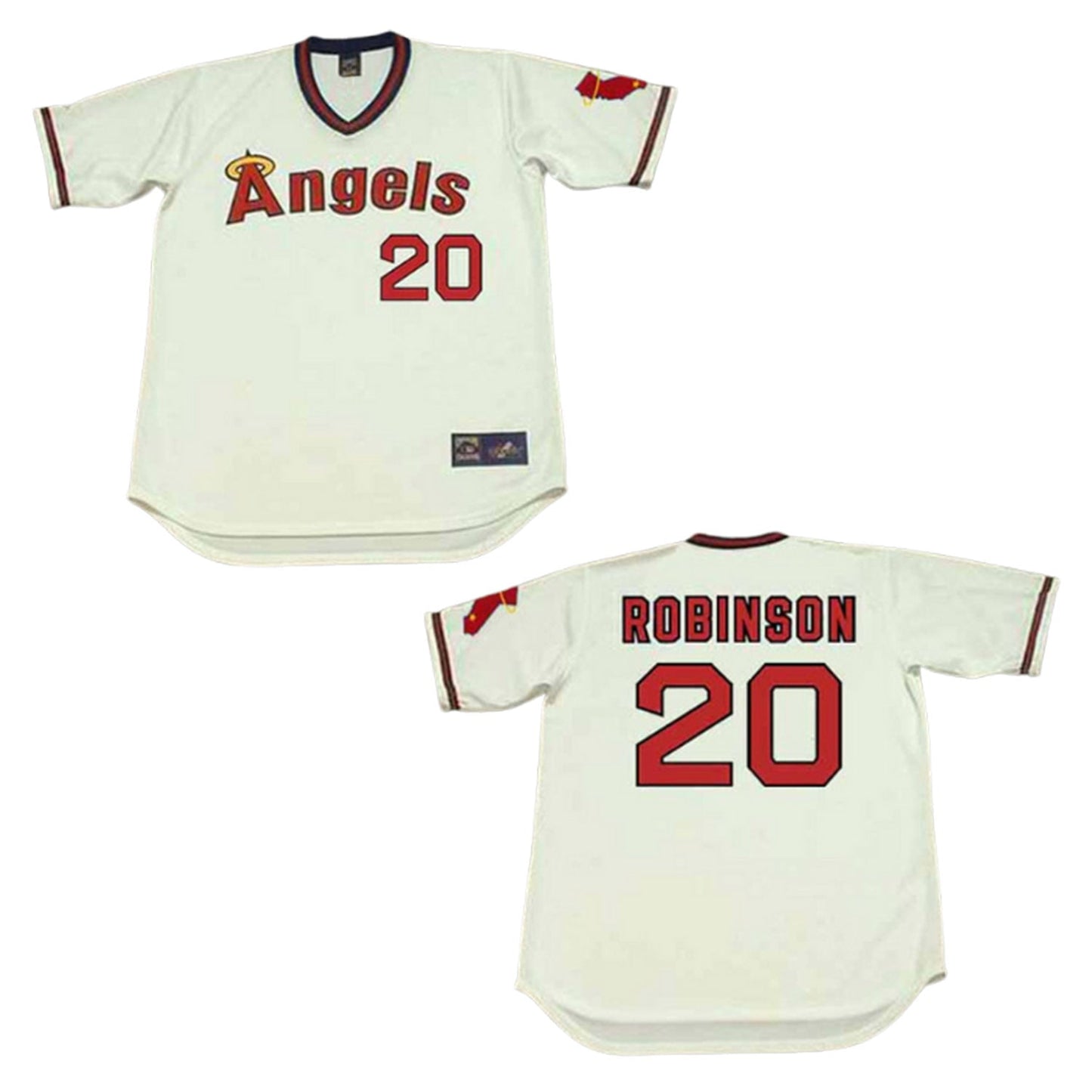 MLB Frank Robinson California Angels 20 Jersey