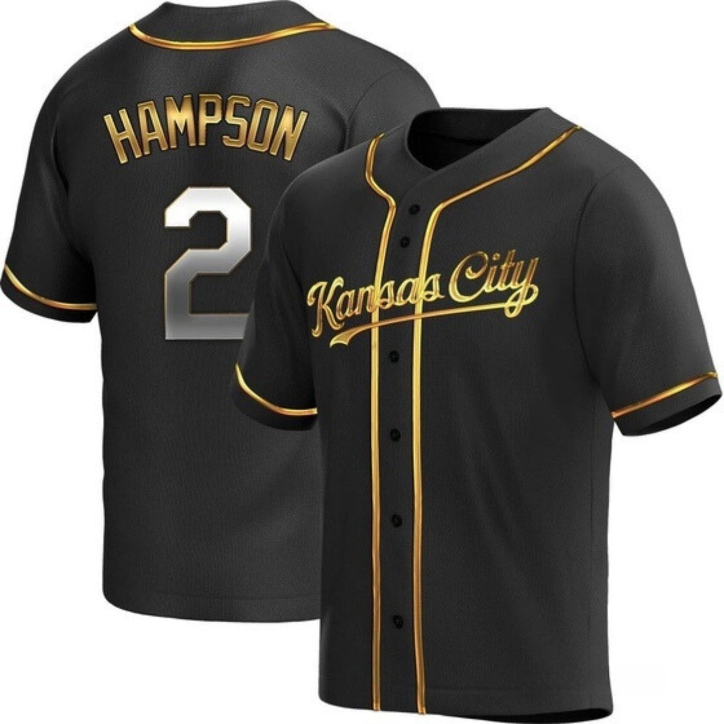 MLB Garrett Hampson Kansas City Royals 2 Jersey