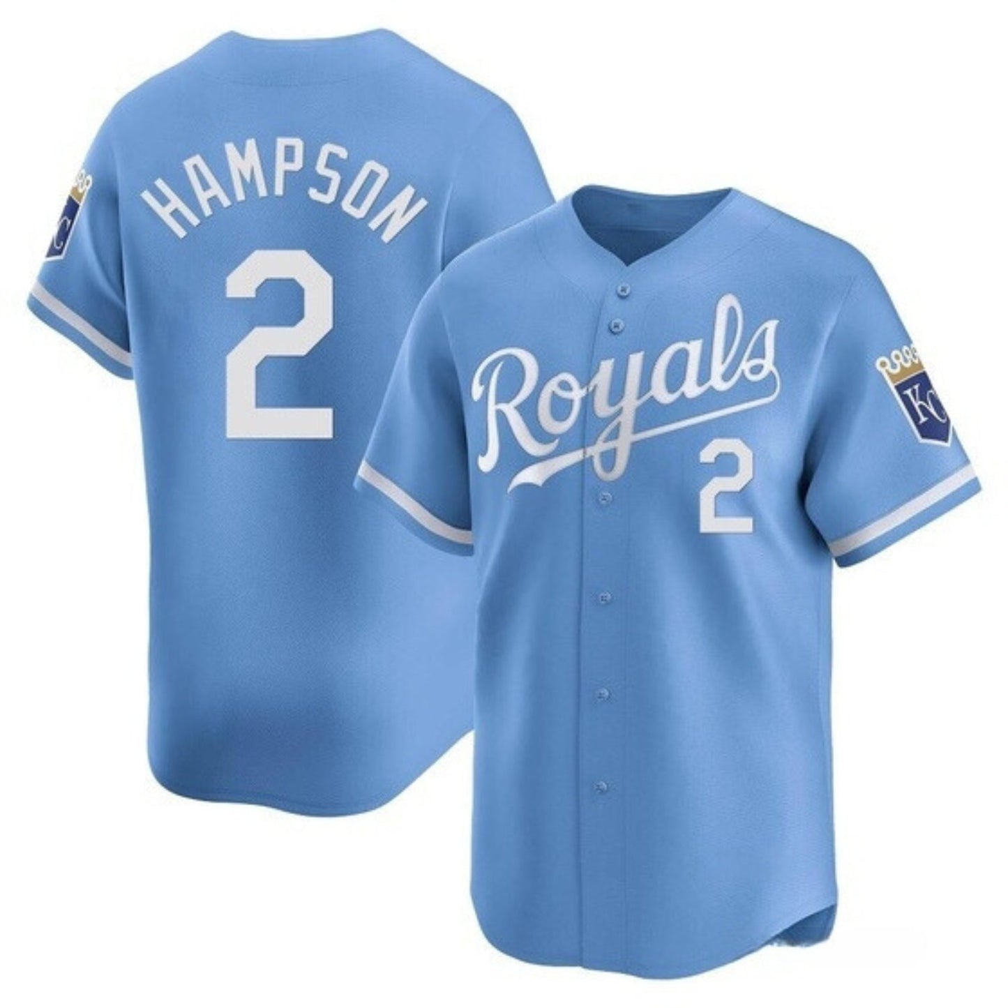 MLB Garrett Hampson Kansas City Royals 2 Jersey