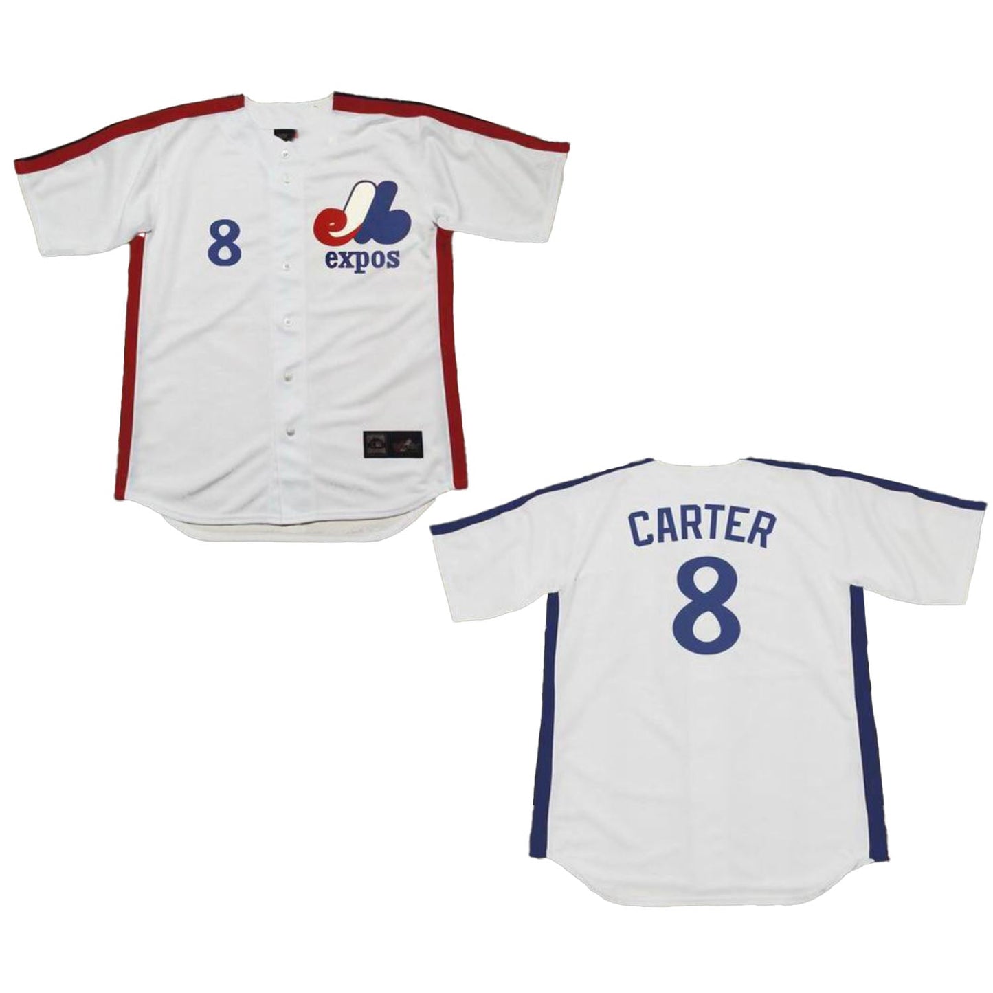 MLB Gary Carter Montreal Expos 8 Jersey