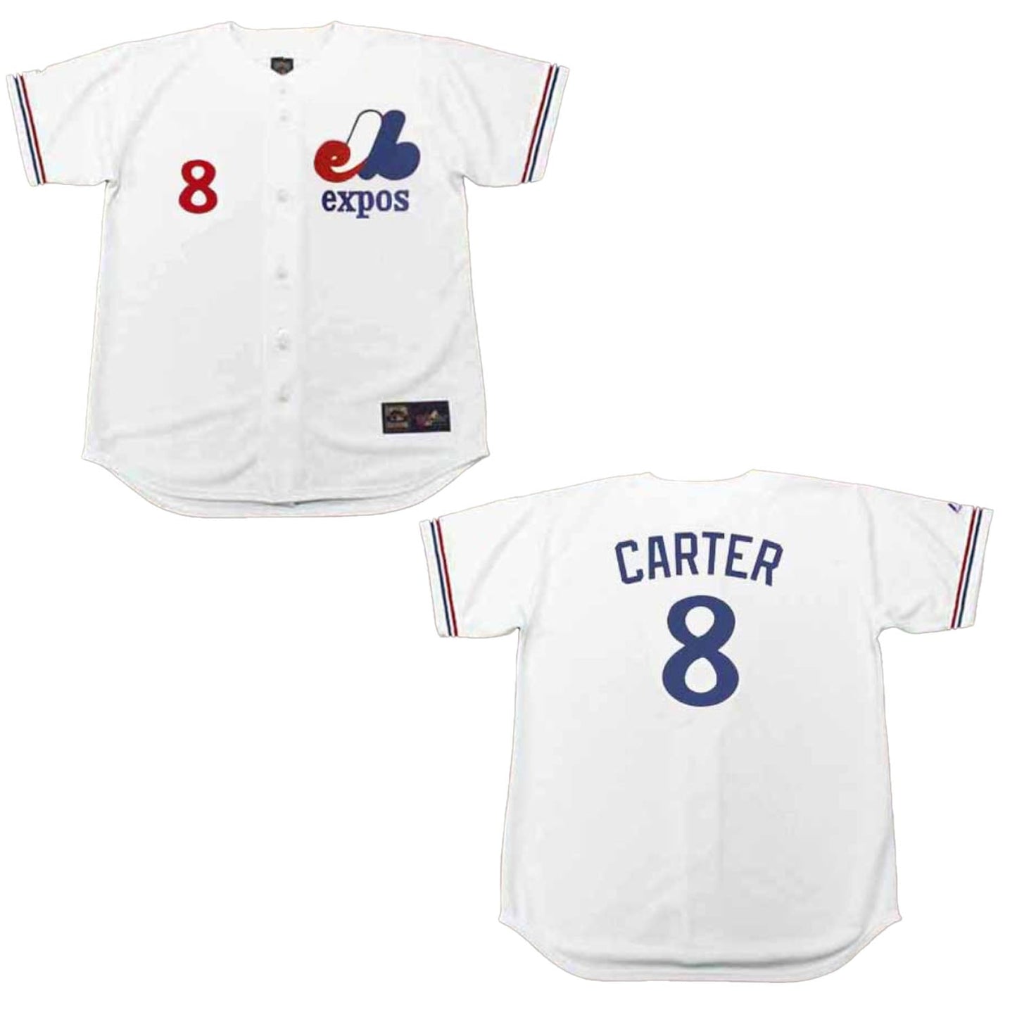 MLB Gary Carter Montreal Expos 8 Jersey