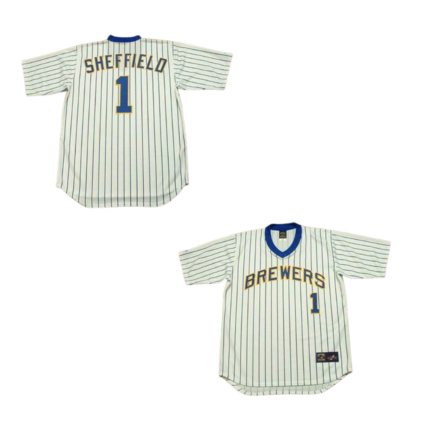 MLB Gary Sheffield Milwaukee Brewers 1 Jersey