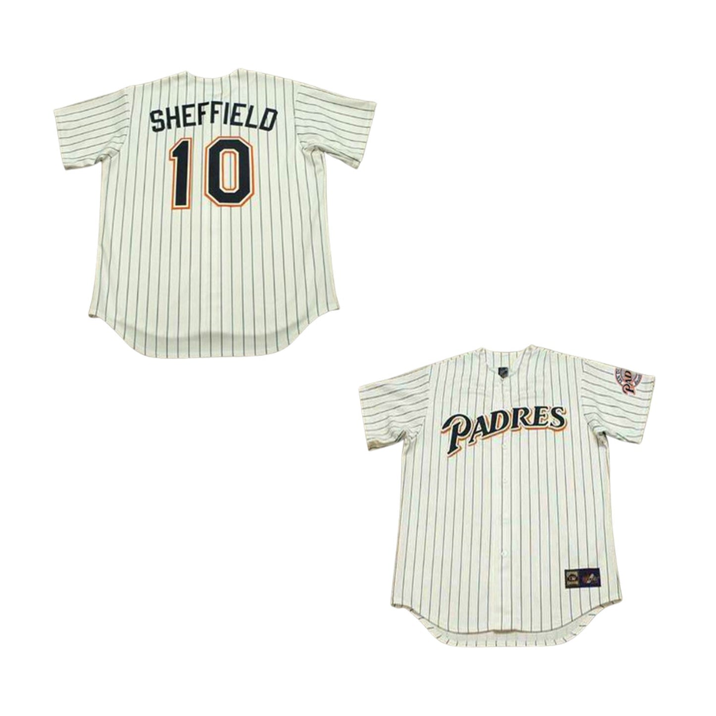 MLB Gary Sheffield San Diego Padres 10 Jersey