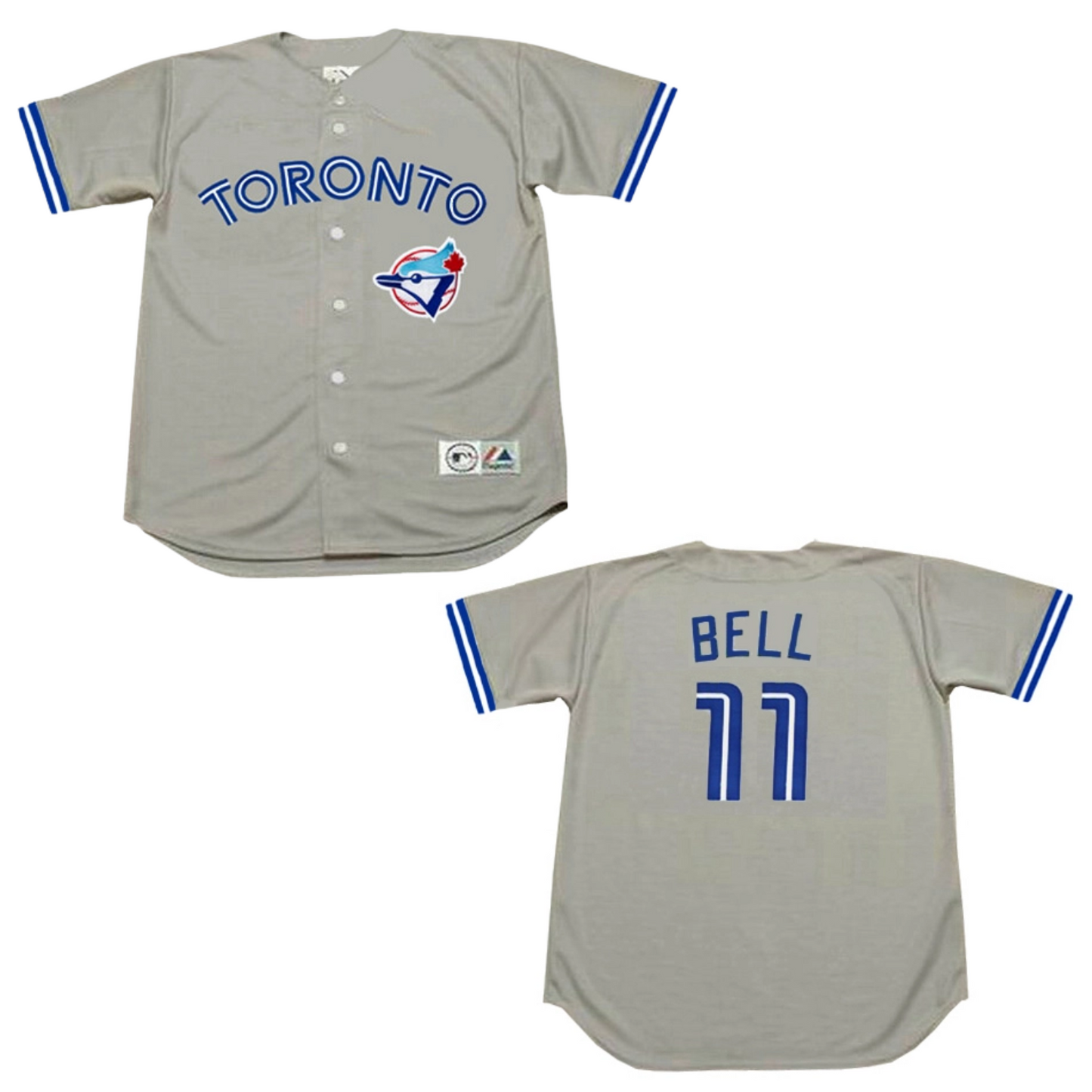 MLB George Bell Toronto Blue Jays 11 Jersey