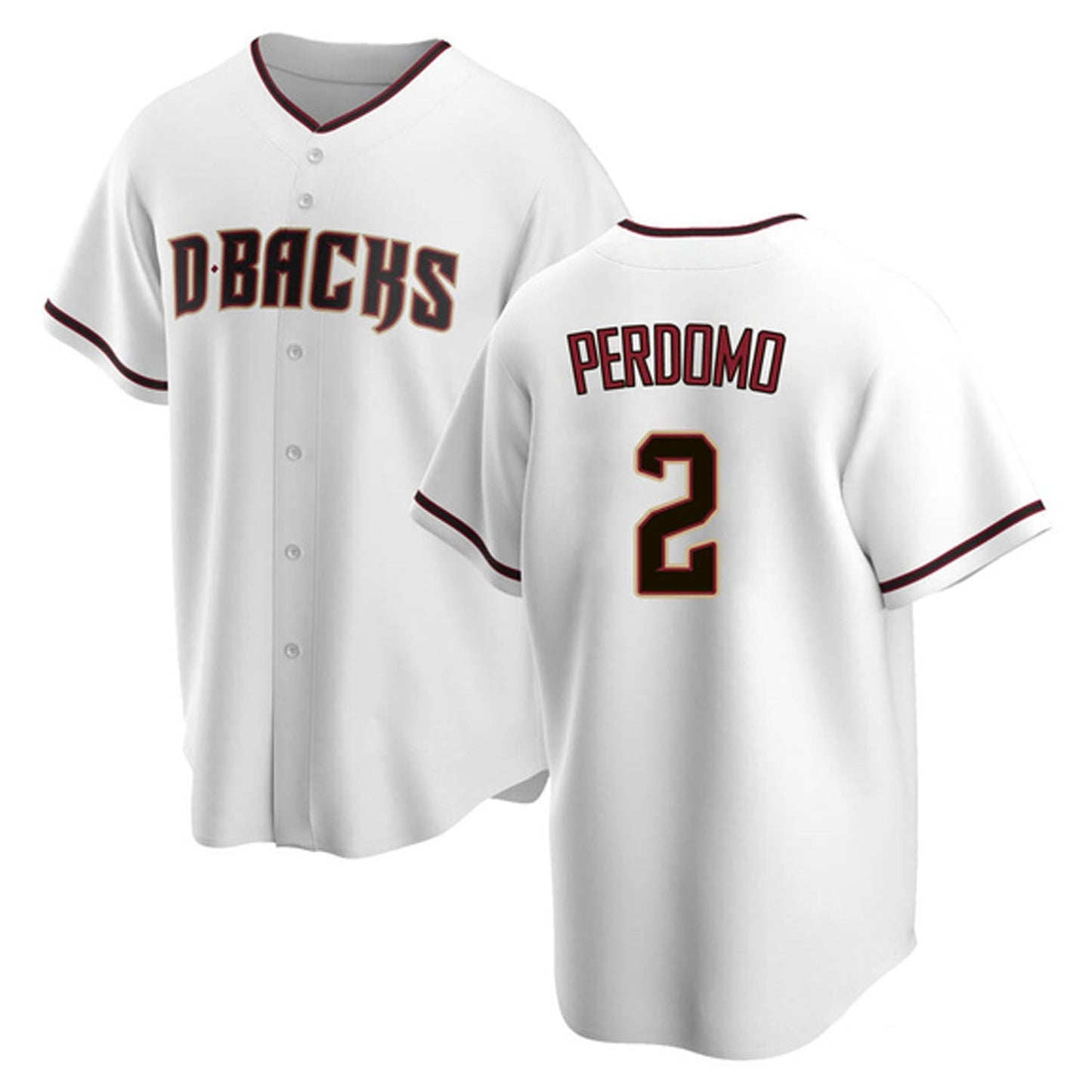 MLB Geraldo Perdomo Arizona Diamondbacks 2 Jersey