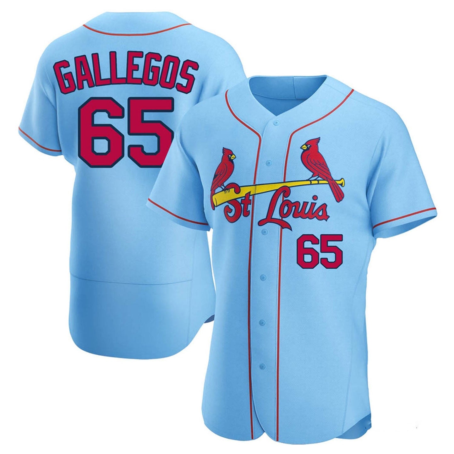 MLB Giovanny Gallegos St Louis Cardinals 65 Jersey