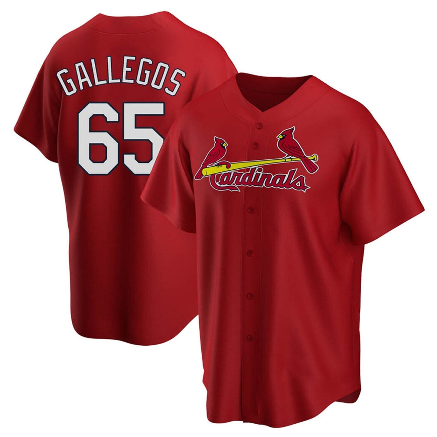 MLB Giovanny Gallegos St Louis Cardinals 65 Jersey