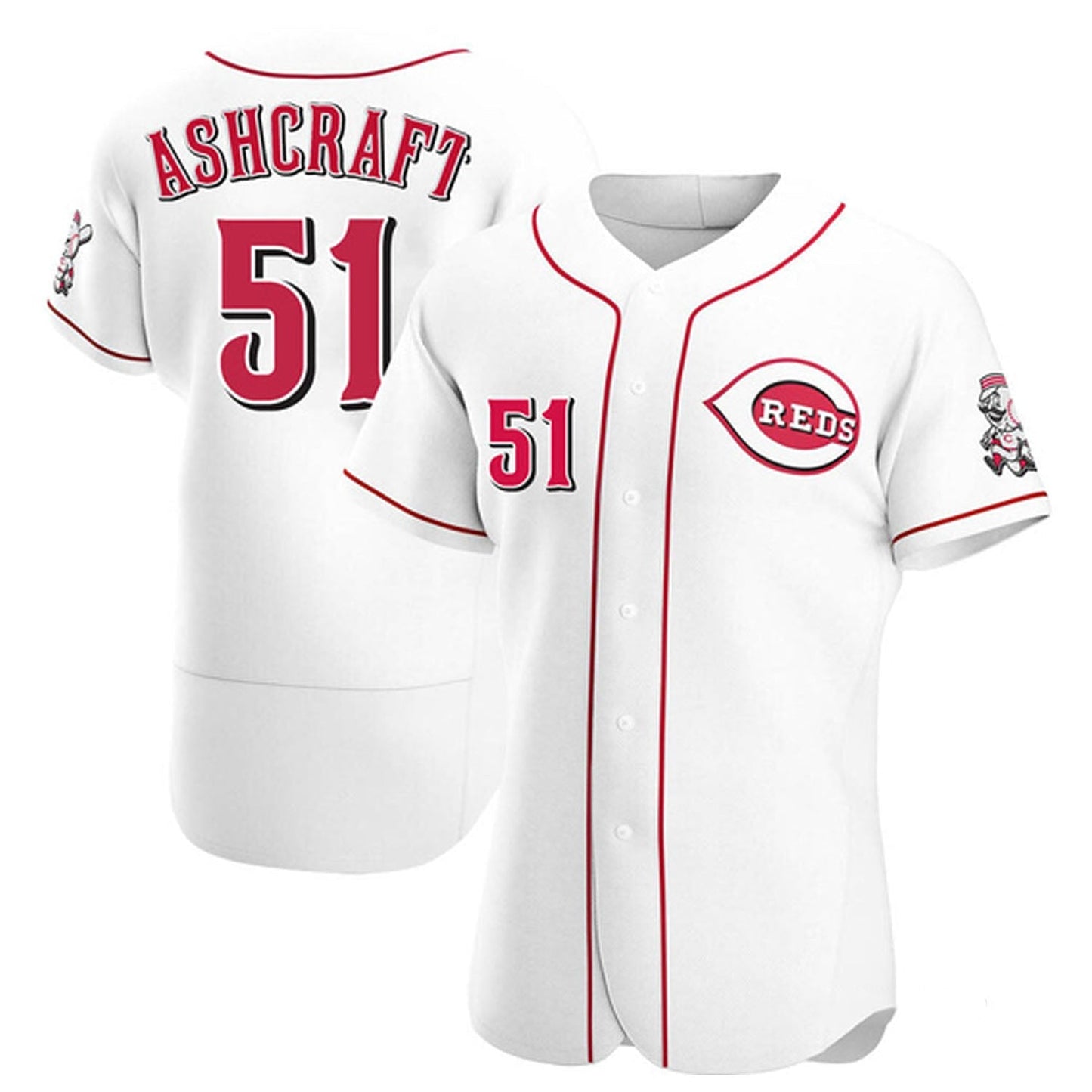 MLB Graham Ashcraft Cincinnati Reds 51 Jersey