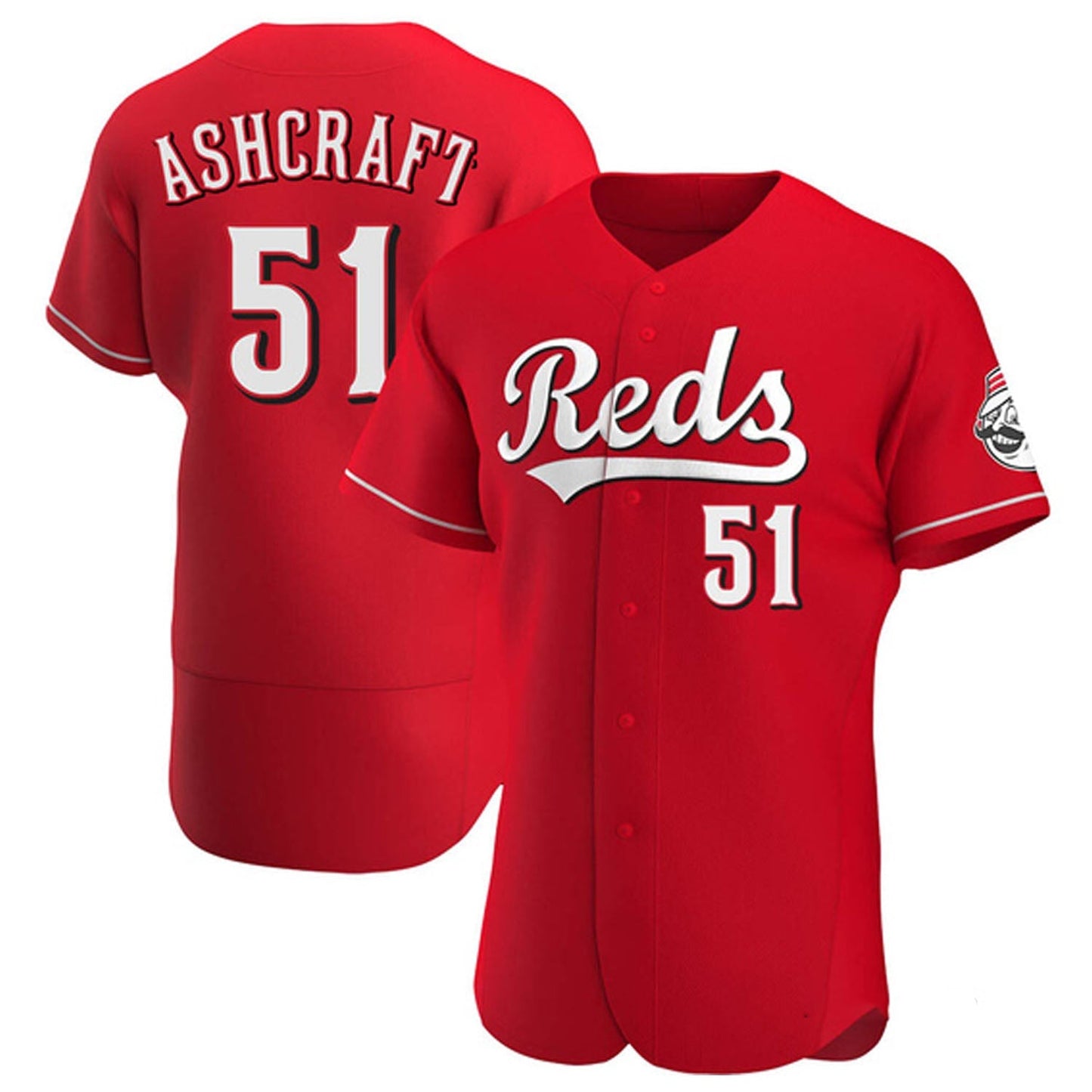 MLB Graham Ashcraft Cincinnati Reds 51 Jersey