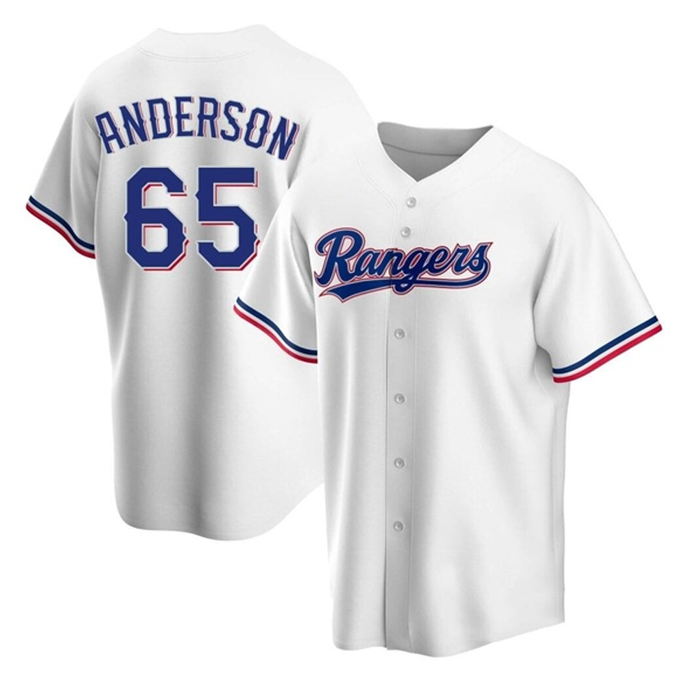 MLB Grant Anderson Texas Ranger 65 Jersey