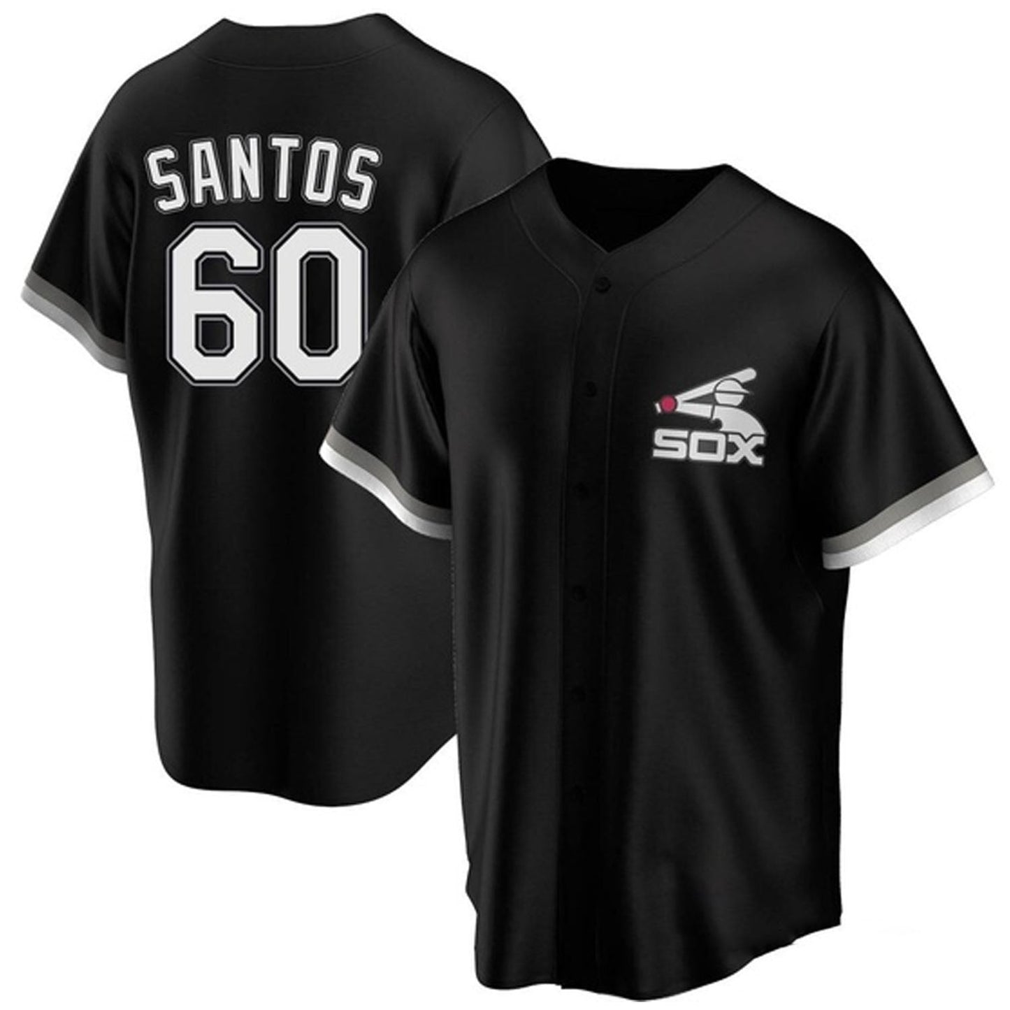 MLB Gregory Santos Chicago White Sox 60 Jersey