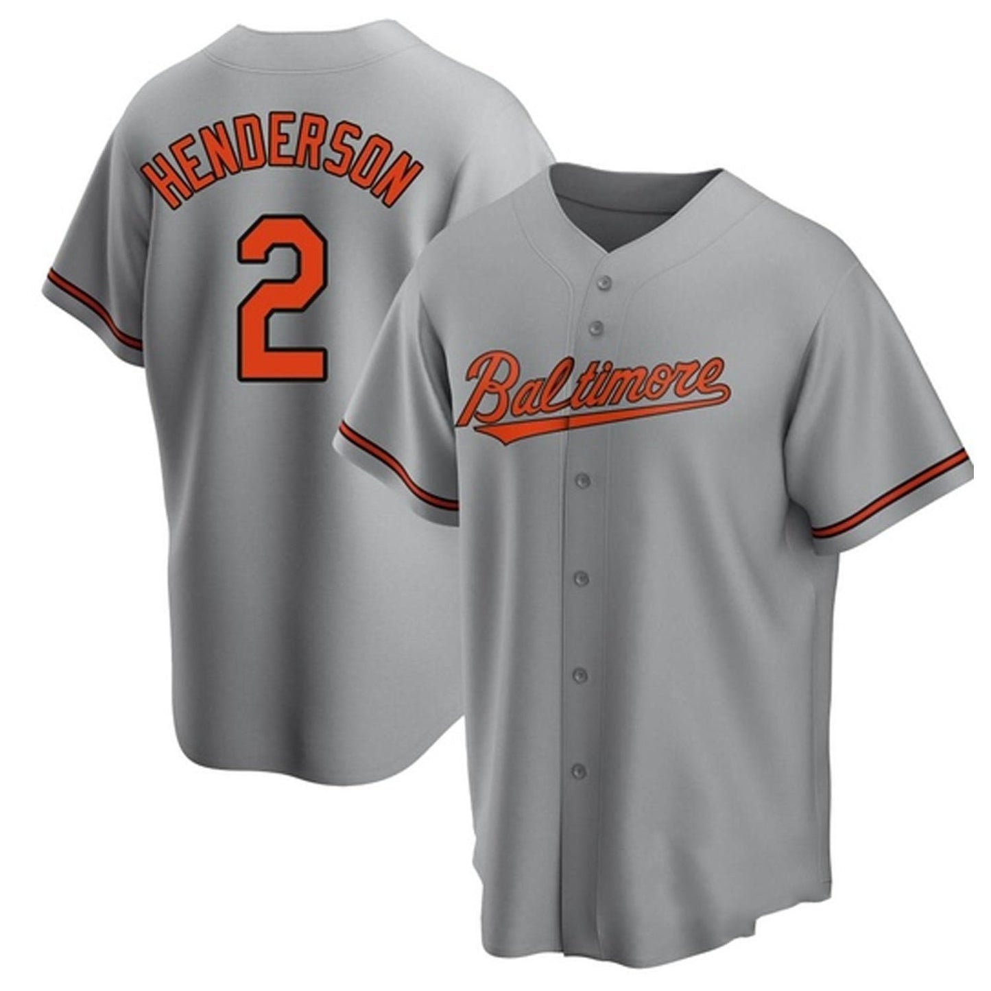 MLB Gunnar Henderson Baltimore Orioles 2 Jersey