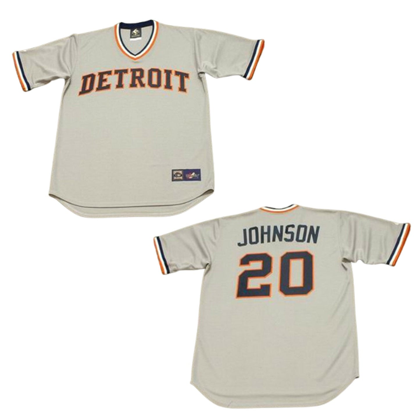 MLB Howard Johnson Detroit Tigers 20 Jersey