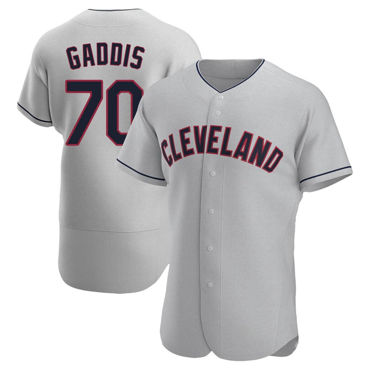 MLB Hunter Gaddis Cleveland Indians 70 Jersey