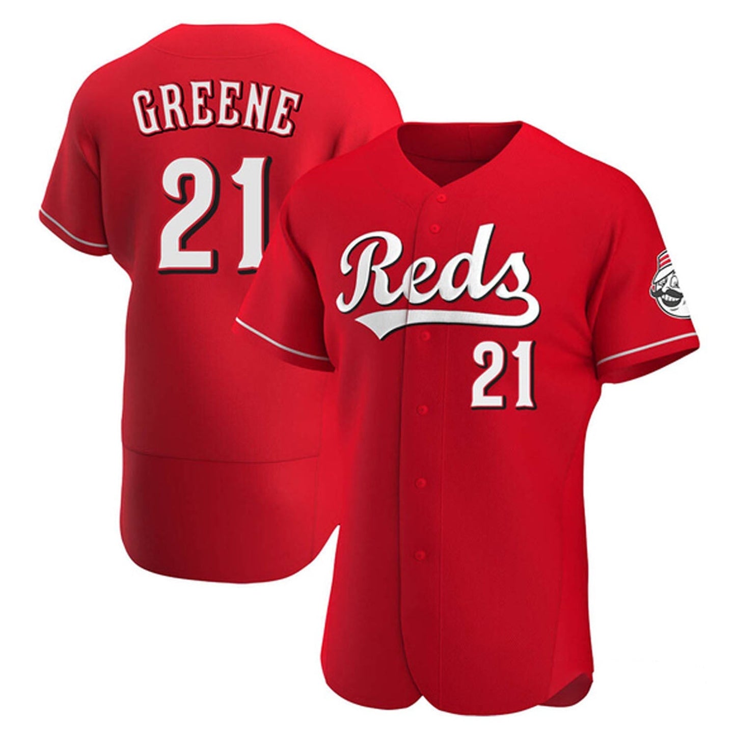 MLB Hunter Greene Cincinnati Reds 21 Jersey