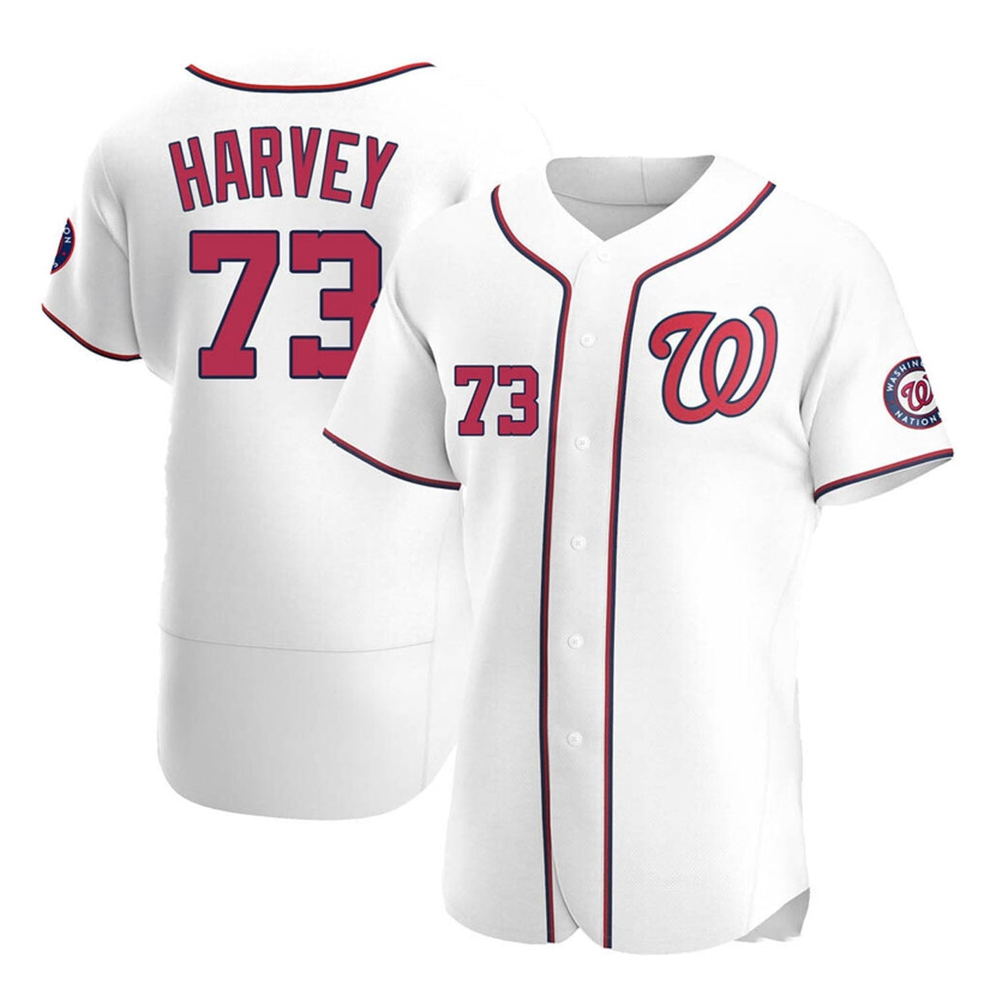 MLB Hunter Harvey Washington Nationals 73 Jersey