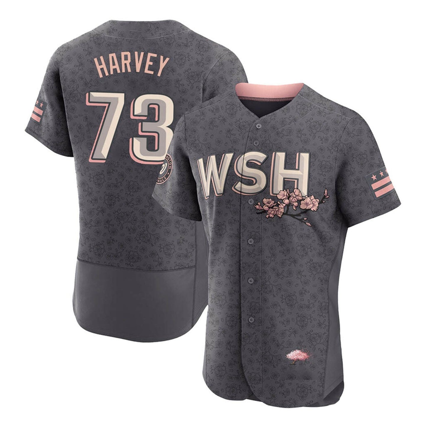 MLB Hunter Harvey Washington Nationals 73 Jersey