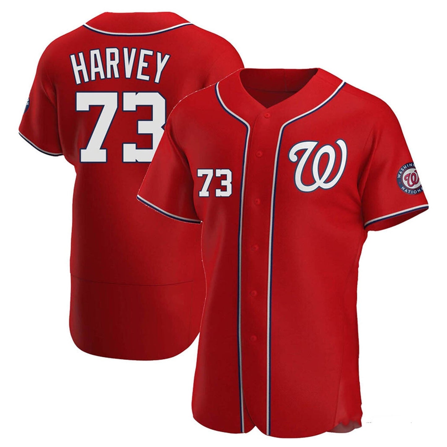 MLB Hunter Harvey Washington Nationals 73 Jersey