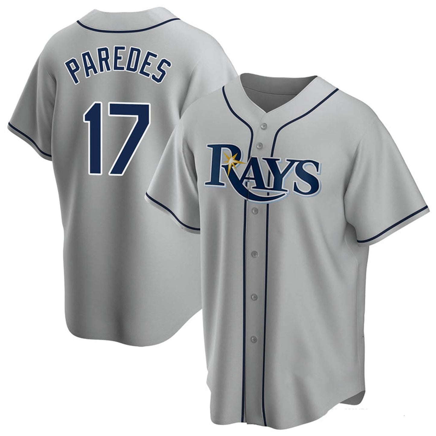 MLB Isaac Paredes Tampa Bay Rays 17 Jersey