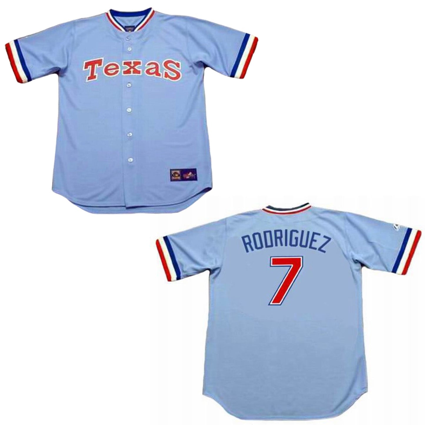 MLB Ivan Rodriguez Texas Rangers 7 Jersey