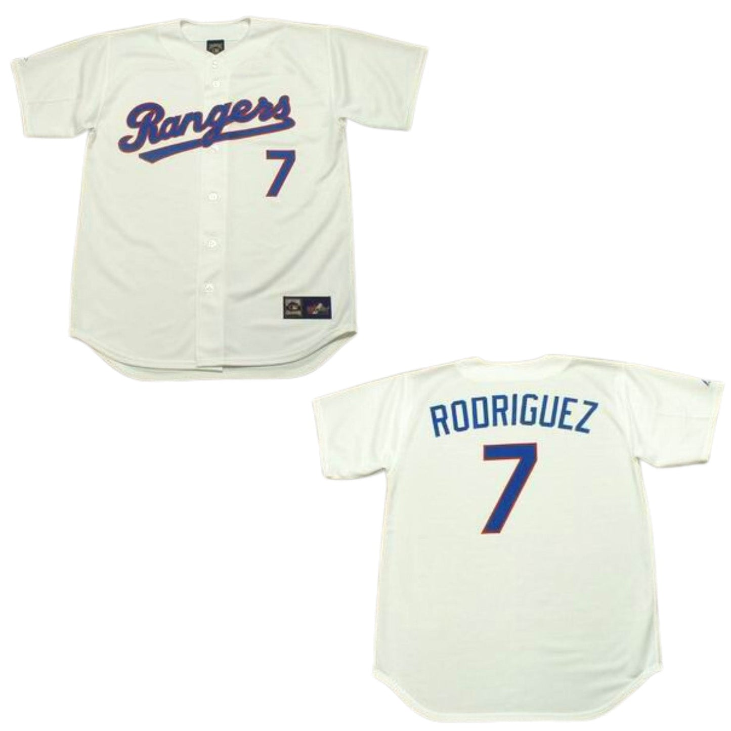 MLB Ivan Rodriguez Texas Rangers 7 Jersey