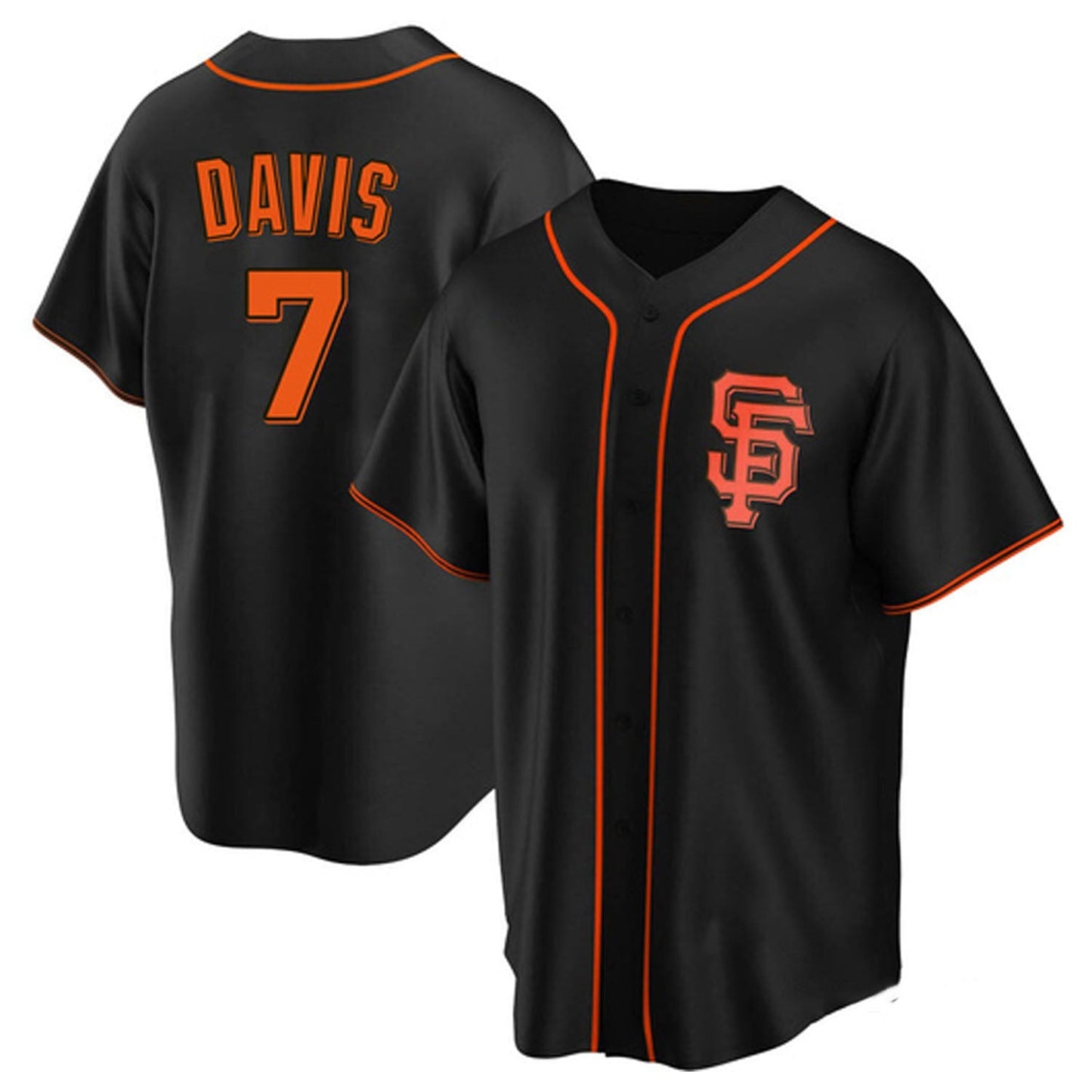 MLB J.D. Davis San Francisco Giants 7 Jersey