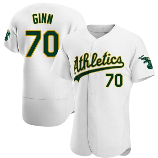 J.T. Ginn Oakland Athletics 70 Jersey