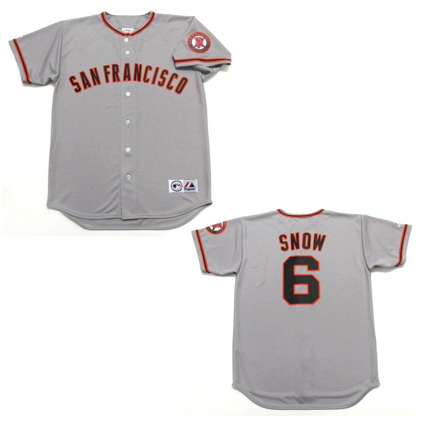 MLB J.T. Snow San Francisco Giants 6 Jersey