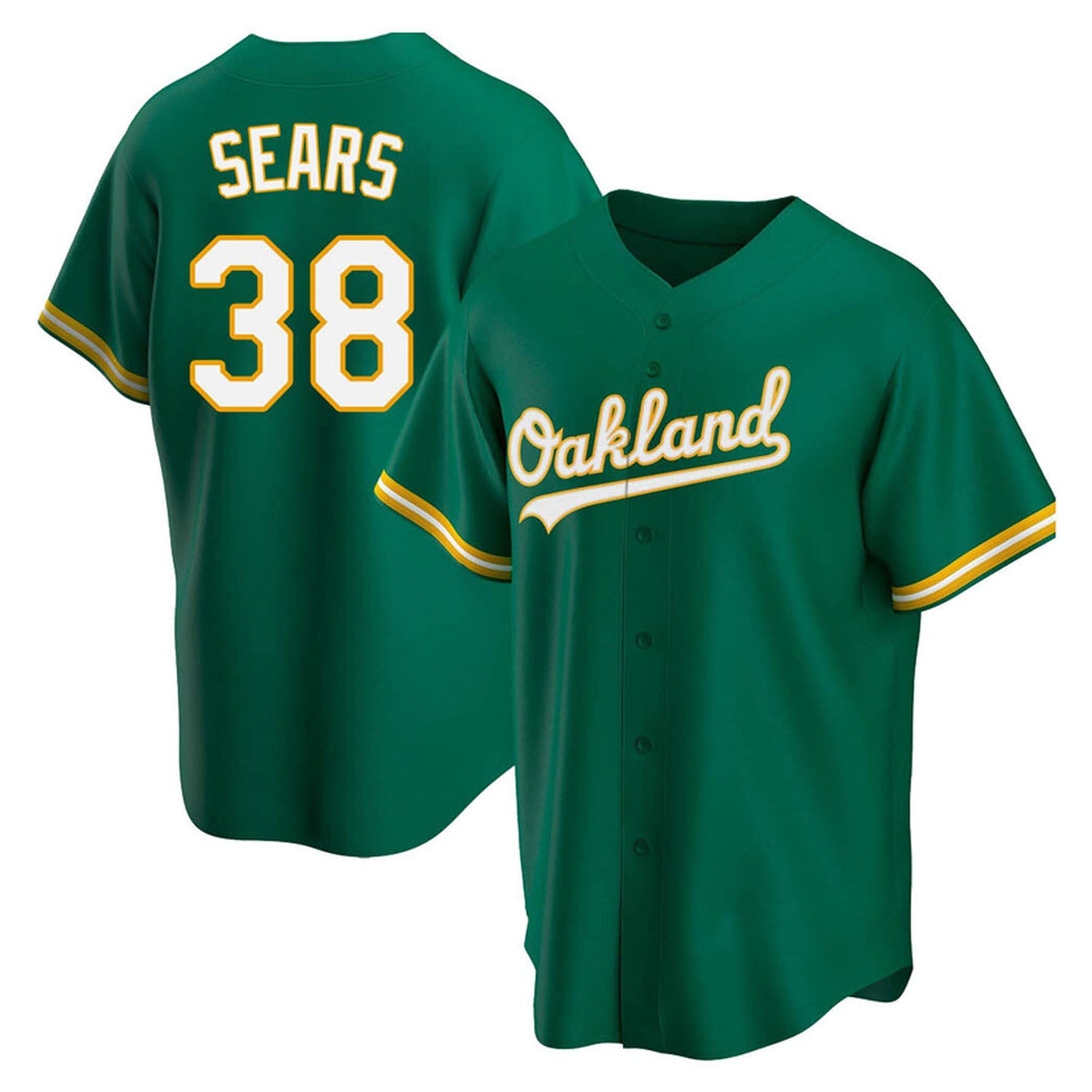 MLB JP Sears Oakland Athletics 38 Jersey