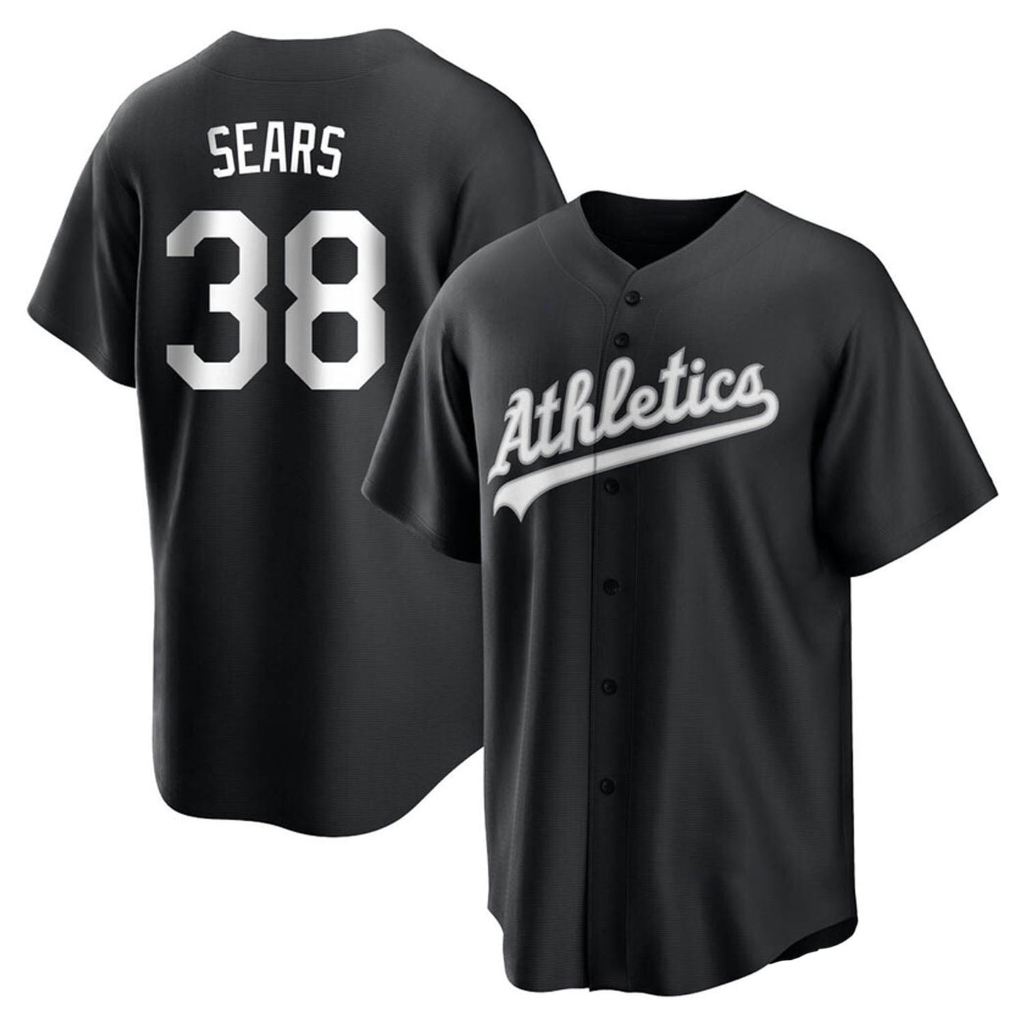 MLB JP Sears Oakland Athletics 38 Jersey