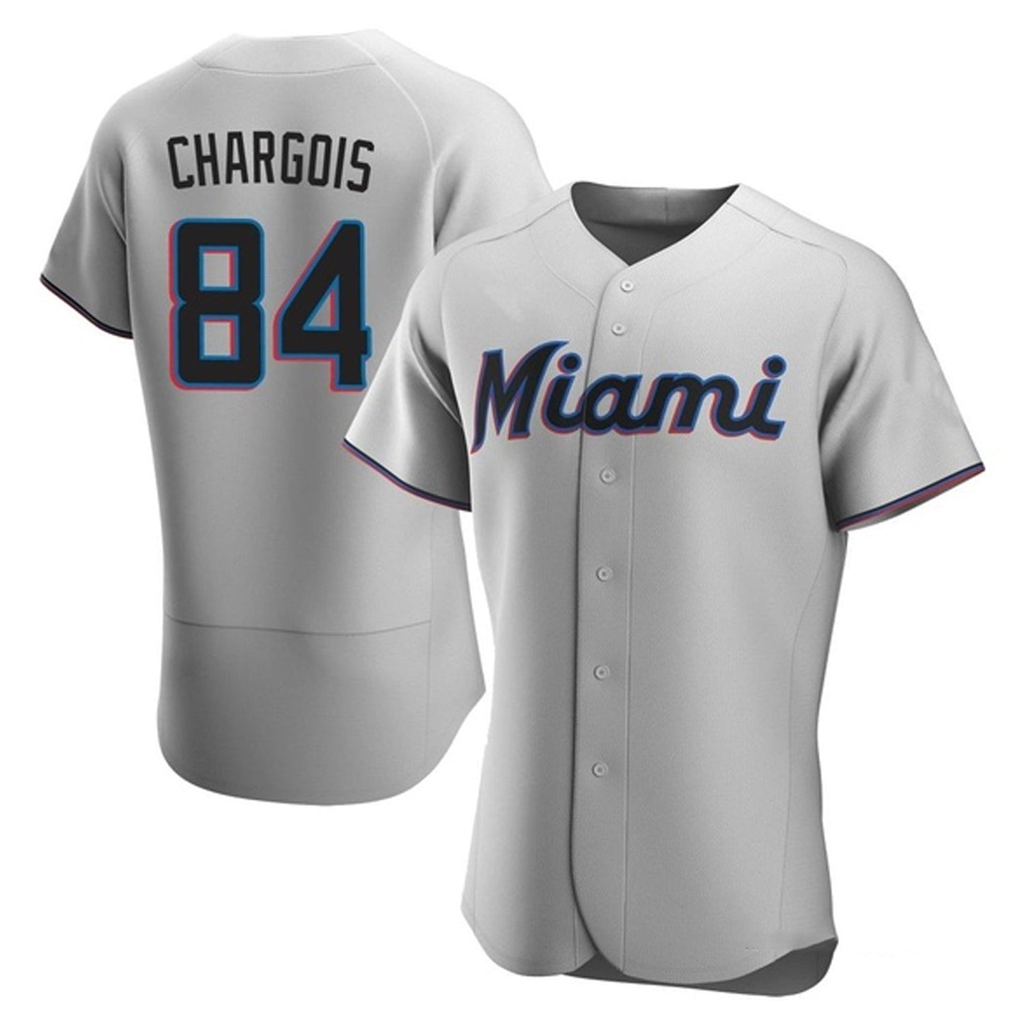 MLB JT Chargois Miami Marlins 84 Jersey