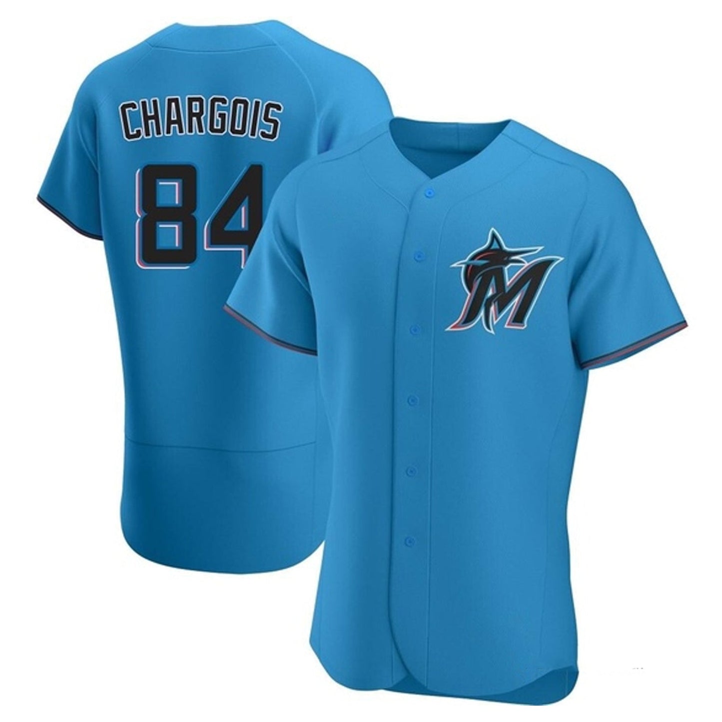 MLB JT Chargois Miami Marlins 84 Jersey