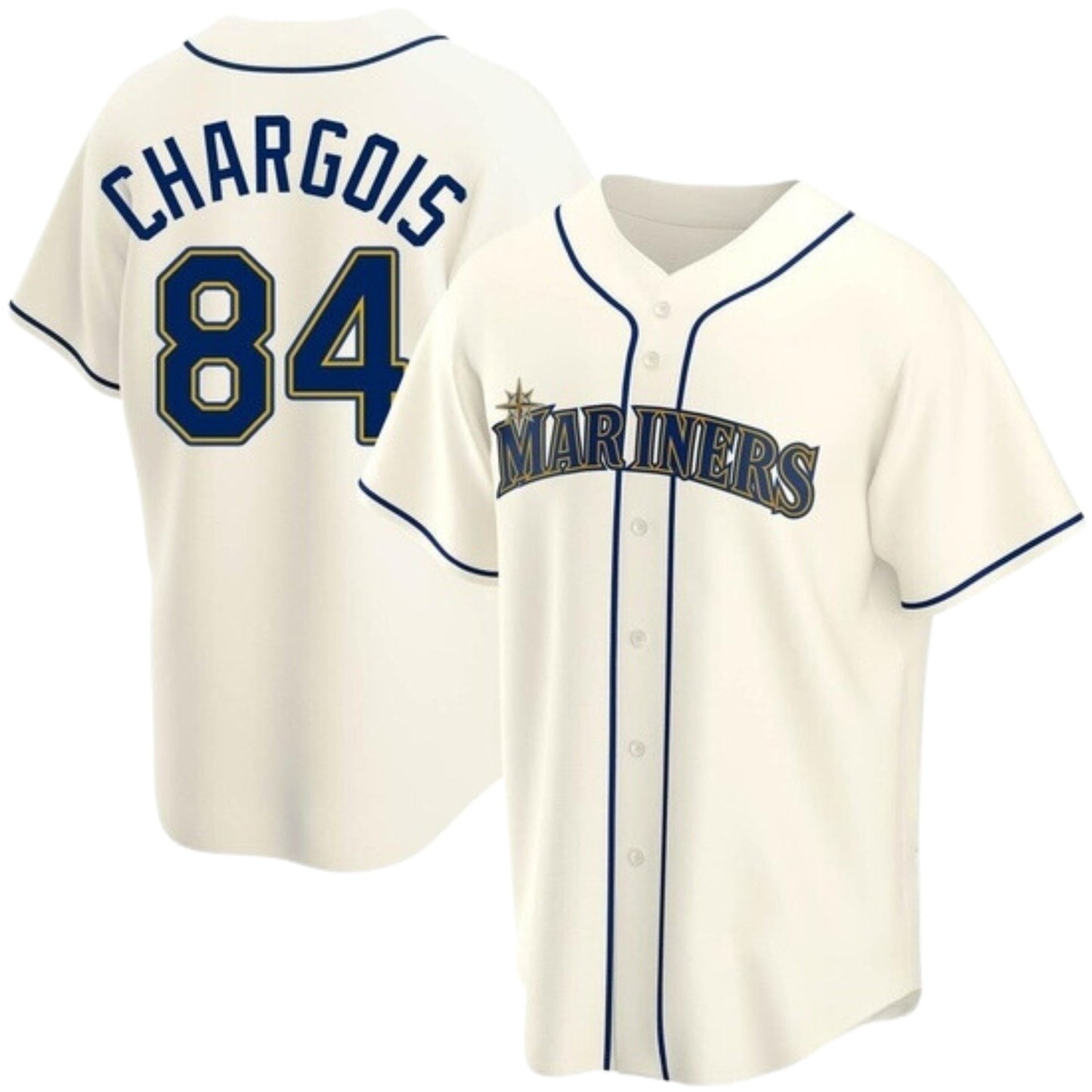 JT Chargois Seattle Mariners 84 Jersey