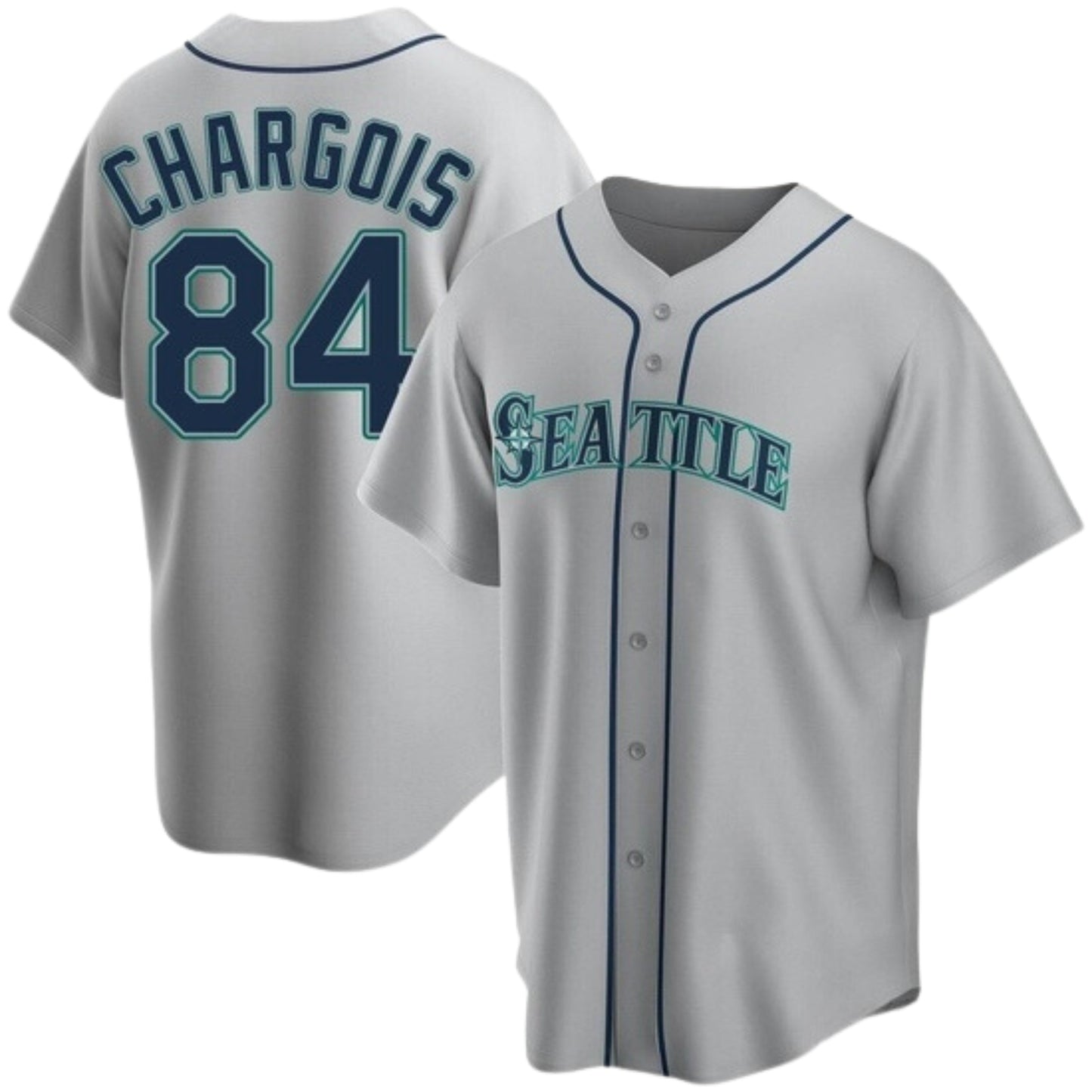 MLB JT Chargois Seattle Mariners 84 Jersey