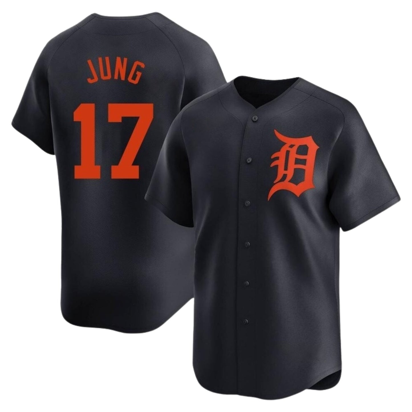 MLB Jace Jung Detroit Tigers 17 Jersey