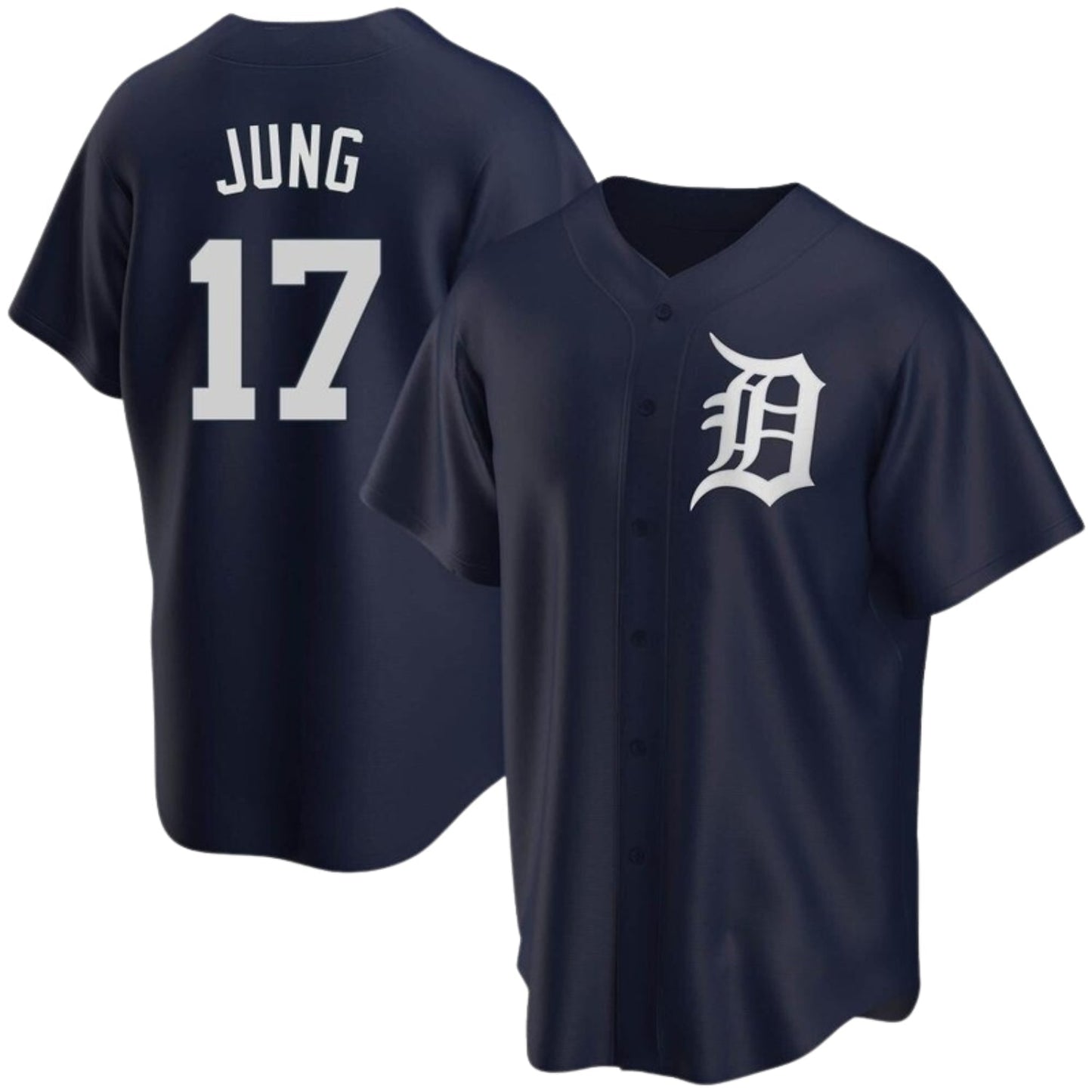 Jace Jung Detroit Tigers 17 Jersey