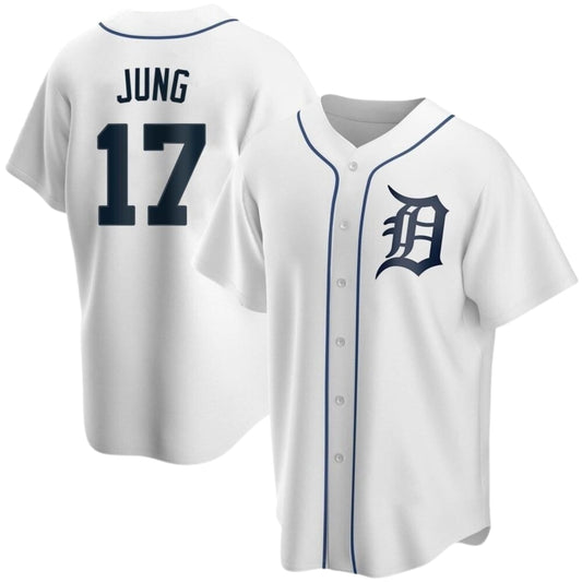 MLB Jace Jung Detroit Tigers 17 Jersey