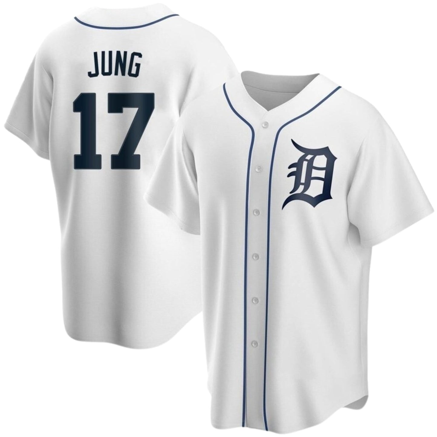 Jace Jung Detroit Tigers 17 Jersey